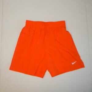Nike Boys Dri-Fit Orange Training Shorts Small NWT